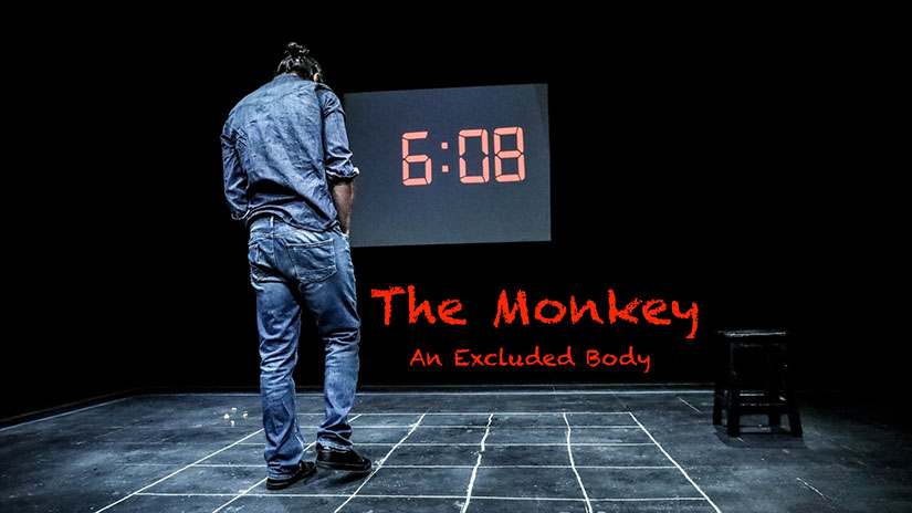 THE MONKEY: AN EXCLUDED BODY – Regie, Dramaturgie: Hossein Maleki (Foto: Ali Eraee) THE MONKEY: AN EXCLUDED BODY – Regie, Dramaturgie: Hossein Maleki (Foto: Ali Eraee)