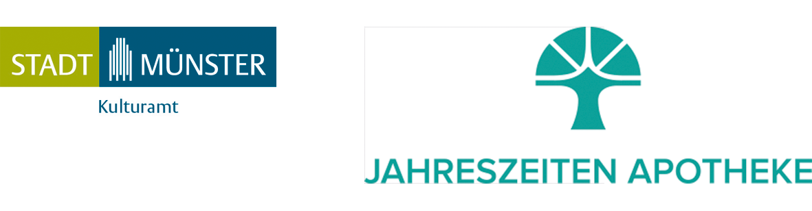 ODYSSEUS' LETZTER WEG wird gefördert durch das Kulturamt Münster und unterstützt von der Jahreszeiten Apotheke Münster