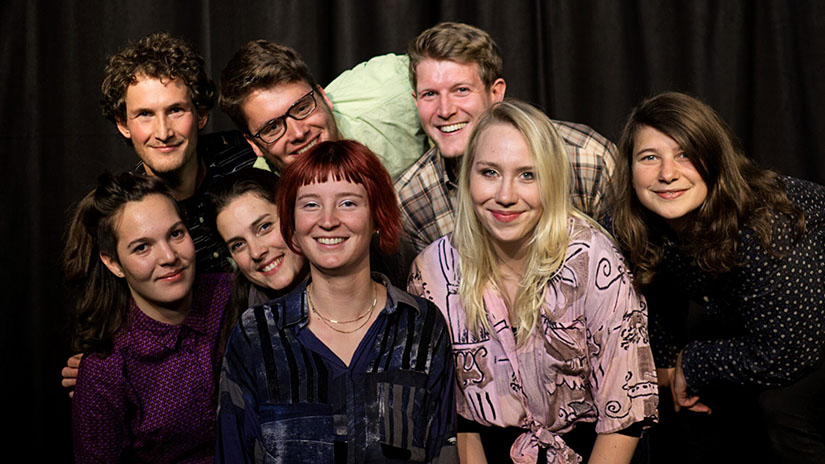 Improtheater-Aufführung mit Tante Ute